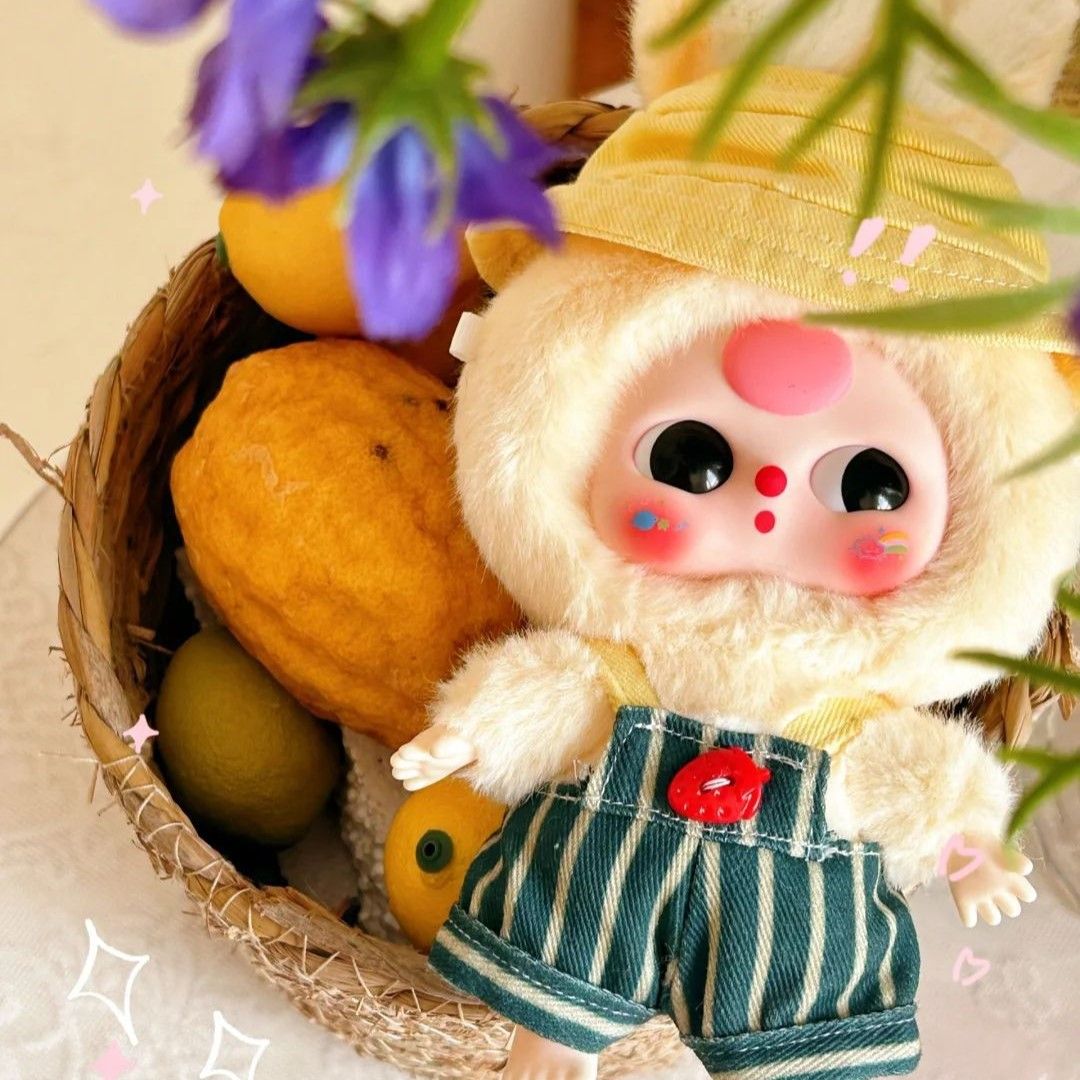 Blind box hộp mù Baby Three Macaron Bunny Series Blind box chính hãng BL010
