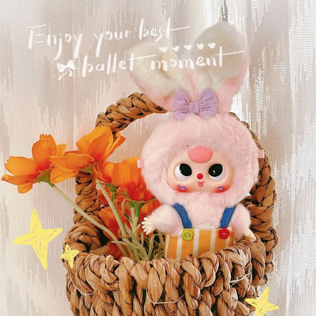 Blind box hộp mù Baby Three Macaron Bunny Series Blind box chính hãng BL010