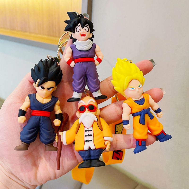  Móc khóa nhựa dẻo - silicon Dragon balls - bảy viên ngọc rồng MK020 