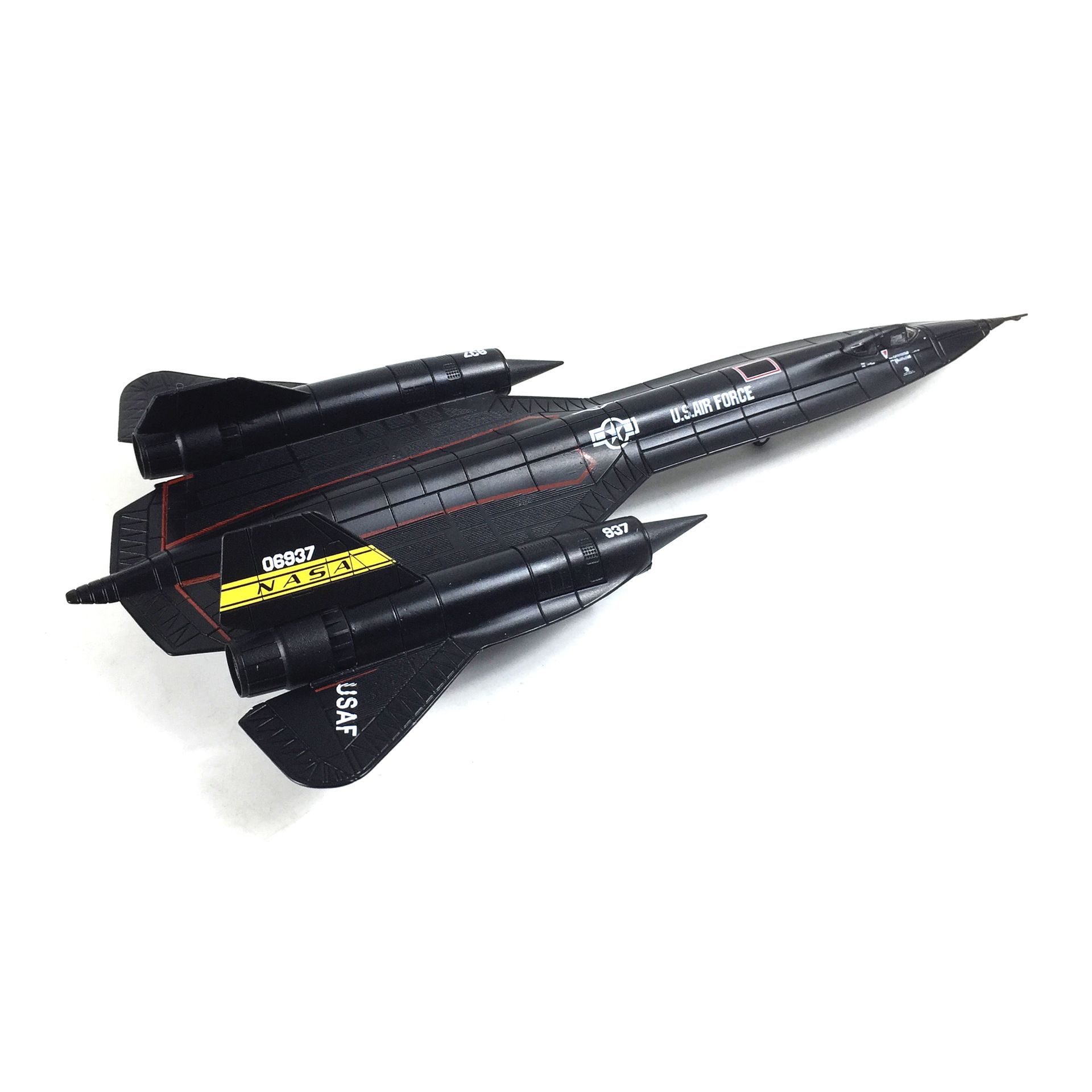  Mô hình máy bay quân sự trinh sát Lockheed YF-12 NASA SR-71 06837 Blackbird tỉ lệ 1:100 Ns models MBQS006 