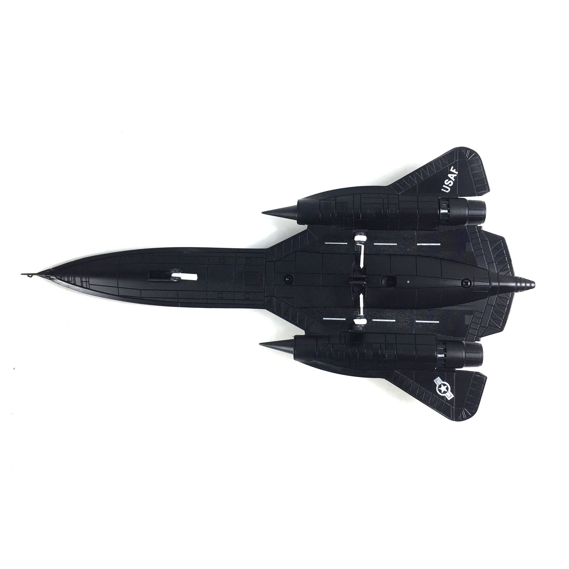  Mô hình máy bay quân sự trinh sát Lockheed YF-12 NASA SR-71 06837 Blackbird tỉ lệ 1:100 Ns models MBQS006 