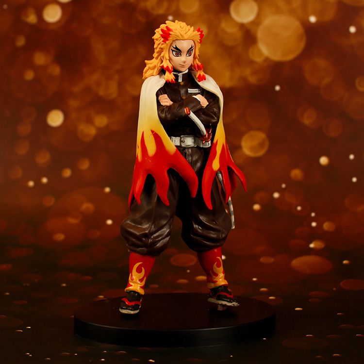 Mô hình nhân vật Demon Slayer Kimetsu No Yaiba Kyojuro Rengoku 15cm FG153