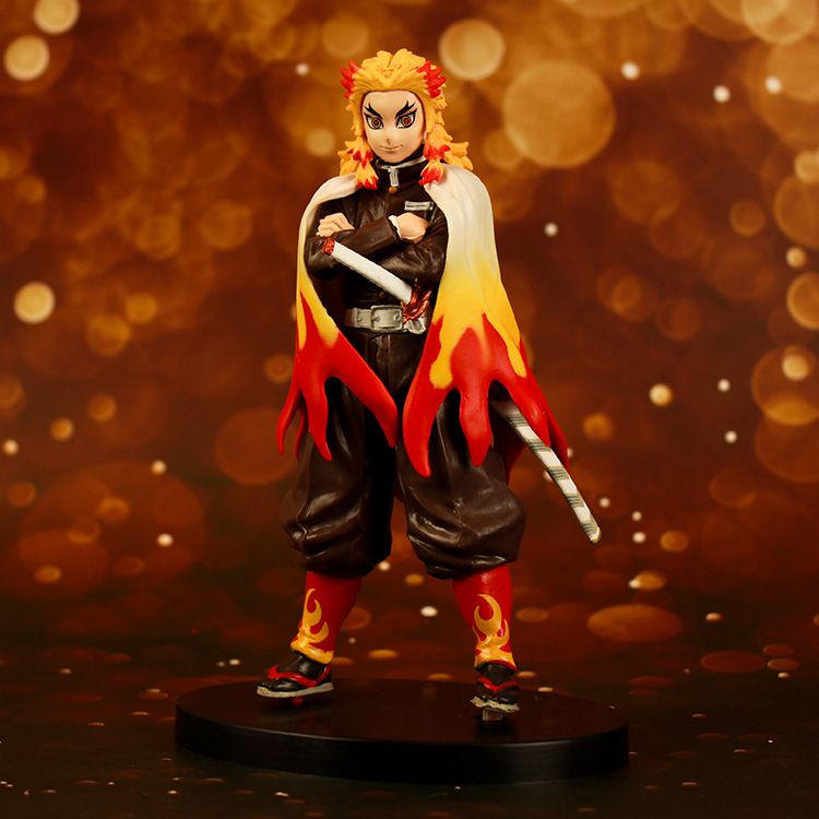 Mô hình nhân vật Demon Slayer Kimetsu No Yaiba Kyojuro Rengoku 15cm FG153