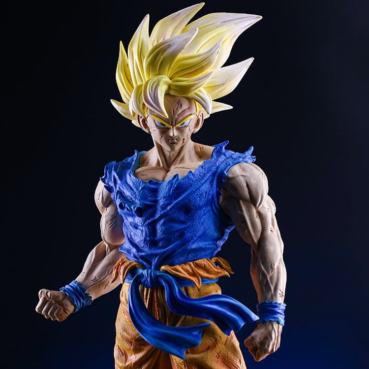 Mô hình nhân vật Dragonball Songoku super Saiyan 43cm FG131
