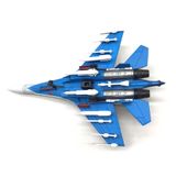  Mô hình máy bay chiến đấu Knight Russia Su-35 2007 tỉ lệ 1:100 Ns models MBQS017 