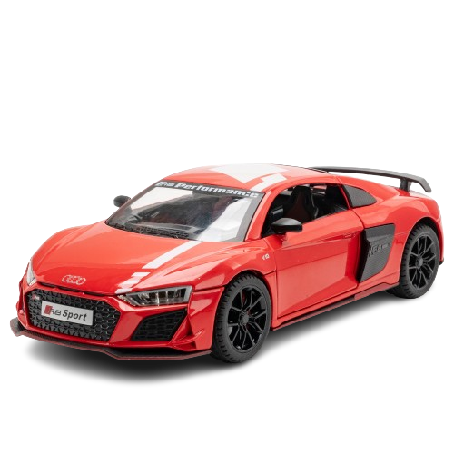 Mô hình xe Audi R8 V10 full open , đánh lái được tỉ lệ 1:24 Miniauto OT354
