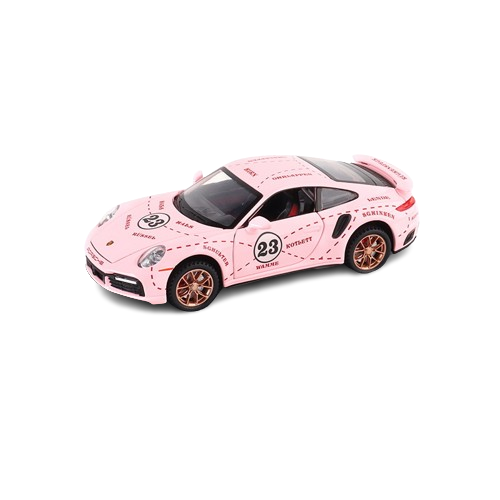Mô hình xe Porsche 911 Turbo S full open , có đèn và âm thanh tỉ lệ 1:32 Miniauto OT32035