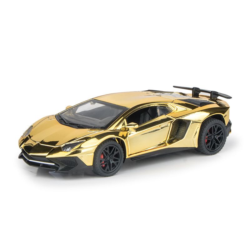 Mô hình xe Lamborghini Aventador LP700-4 phiên bản màu mạ tỉ lệ 1:32 Miniauto OT32015