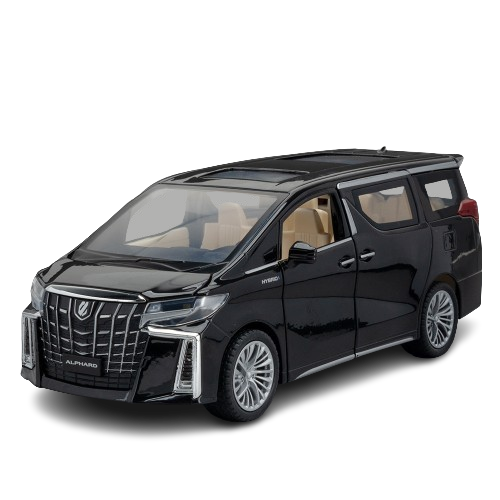  Mô hình xe Toyota Alphard 2022 full open - full kính - đánh lái được tỉ lệ 1:24 Metal Model OT441 