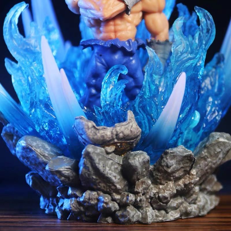 Mô hình nhân vật Dragonball Vegeta super saiyan blue có đèn 11cm FG226