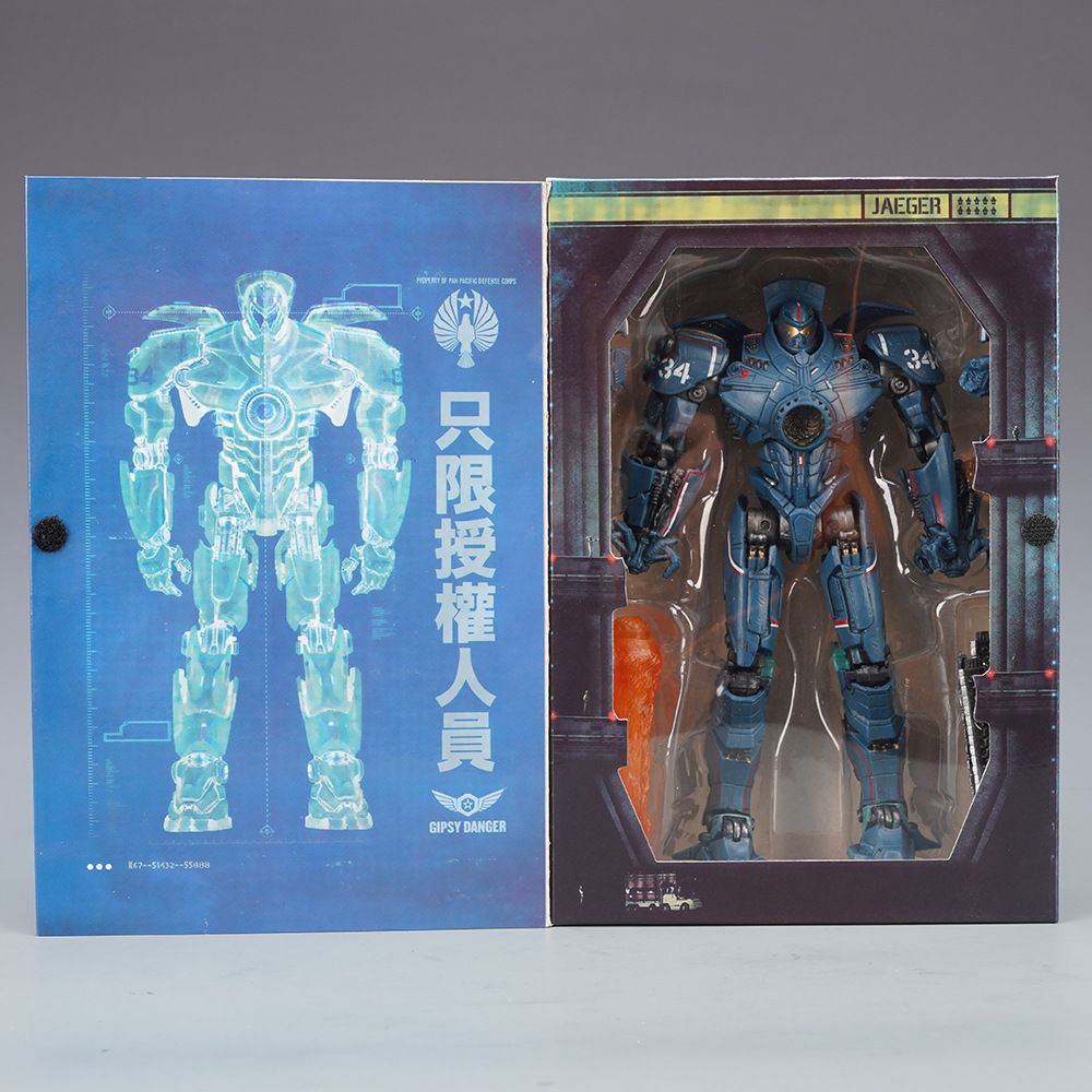 Mô hình nhân vật DC Pacific Rim 2 Gipsy Danger Jaeger tỉ lệ 18cm Neca FG296