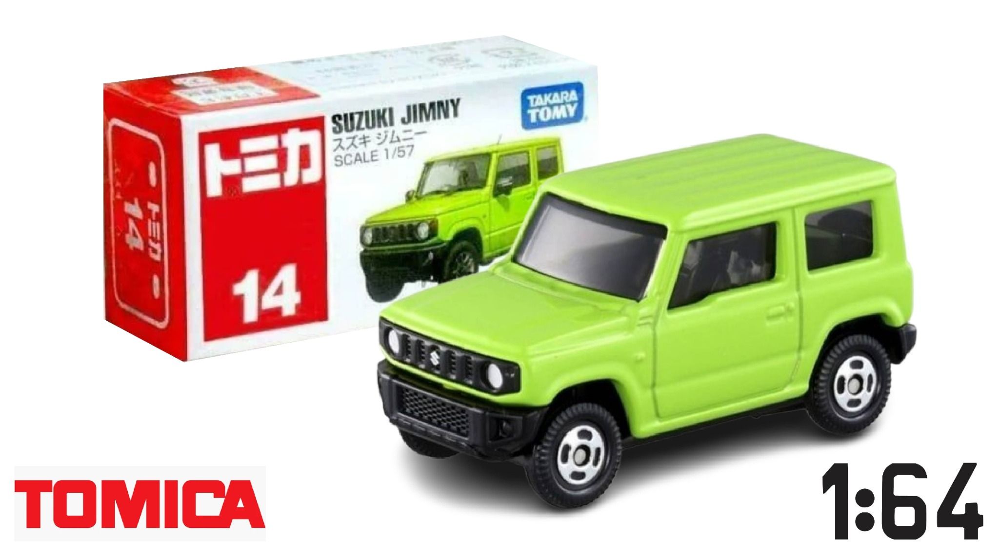 Mô hình xe Suzuki Jimny No.14 tỉ lệ 1:57 Tomica 799245