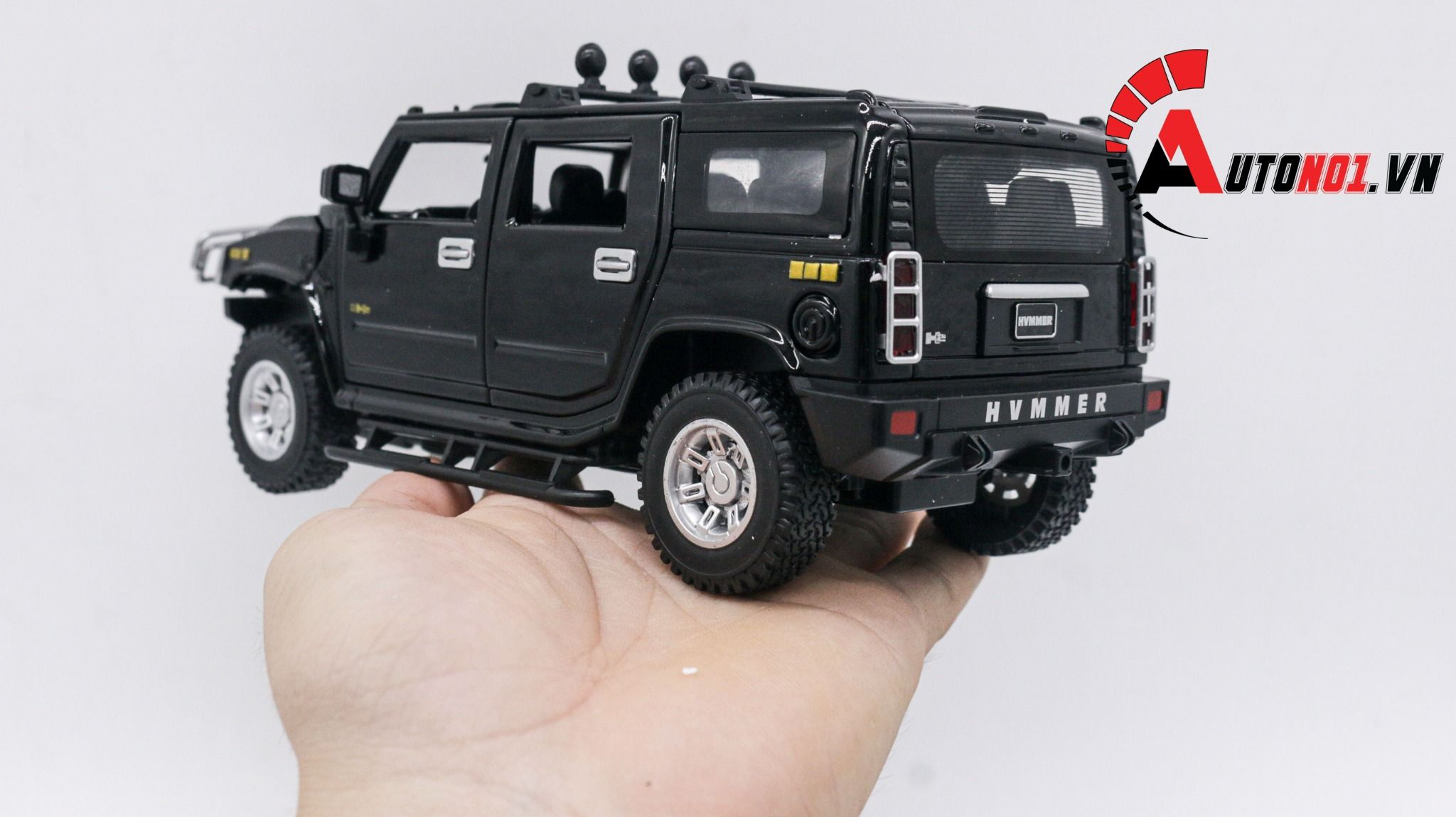 Mô hình xe ô tô Hummer H2 full open tỉ lệ 1:24 Alloy moel K2-25-A OT170