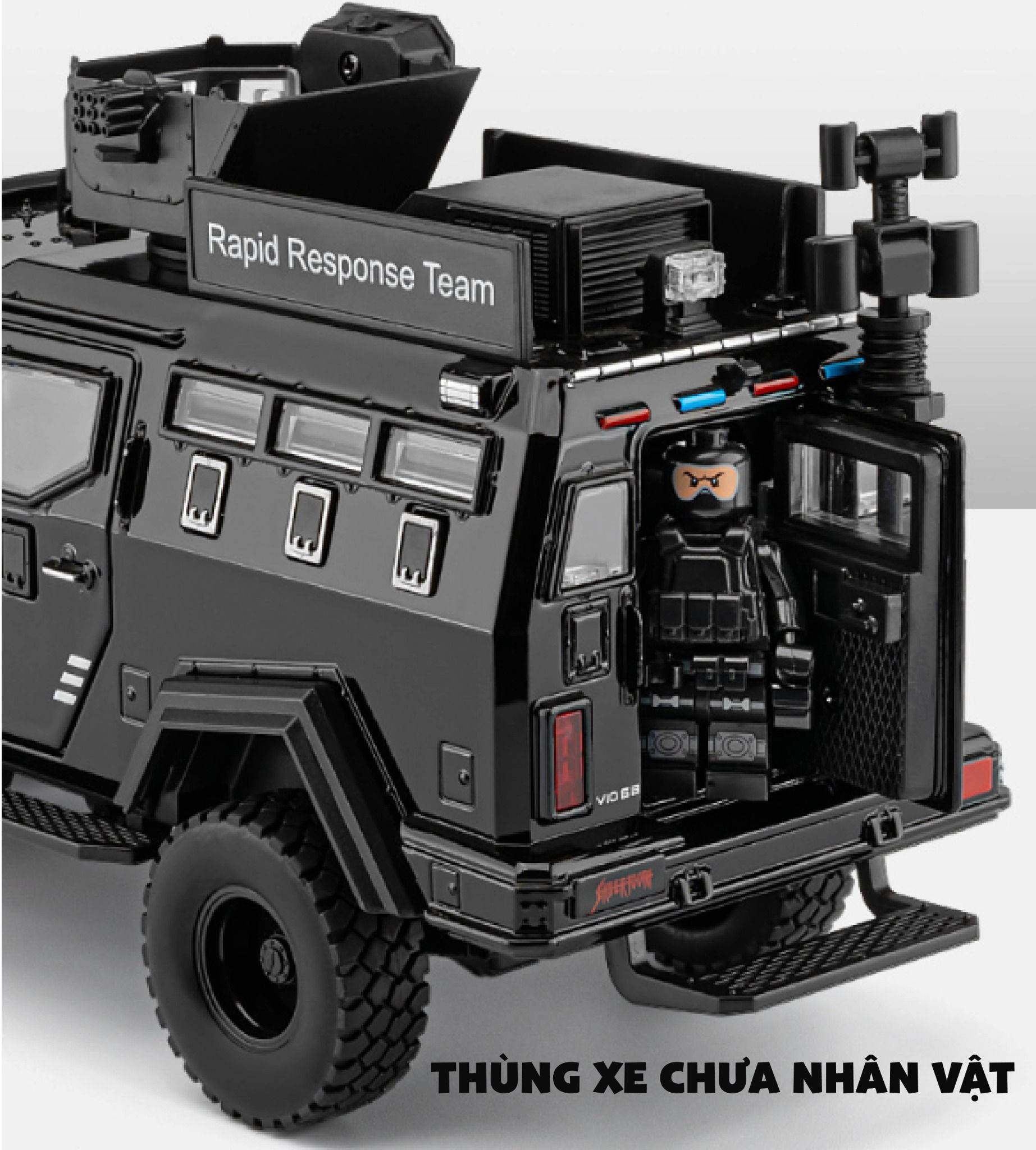 Mô hình xe Sabretooth Tiger bọc thép full open - có phụ kiện tỉ lệ 1:24 Chezhi Model OT24053