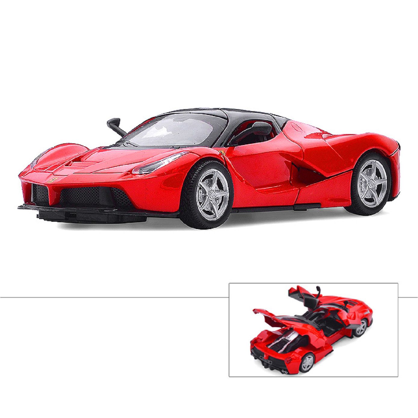 Mô hình xe Ferrari Laferrari tỉ lệ 1:32 Jiaye Model OT32024