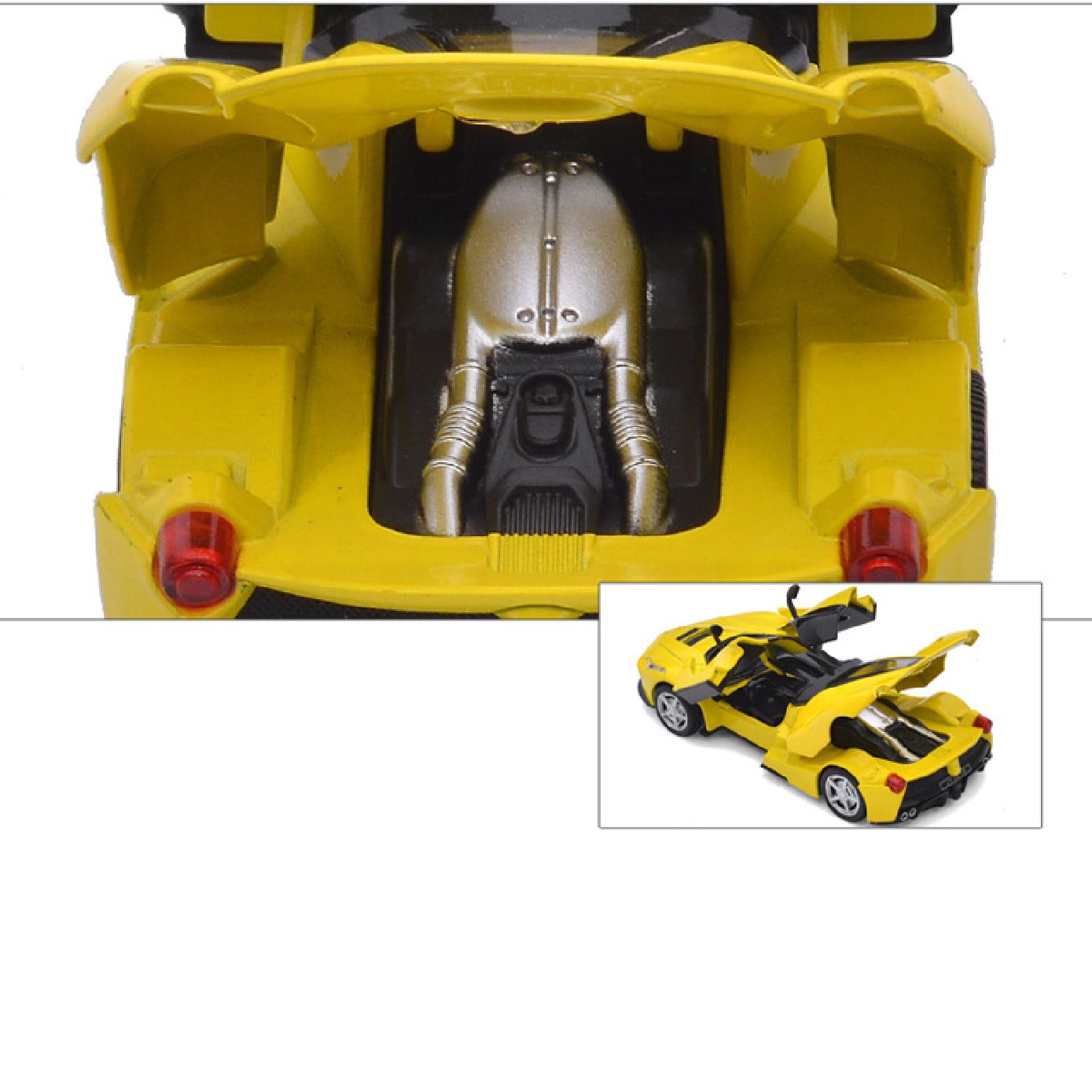 Mô hình xe Ferrari Laferrari tỉ lệ 1:32 Jiaye Model OT32024