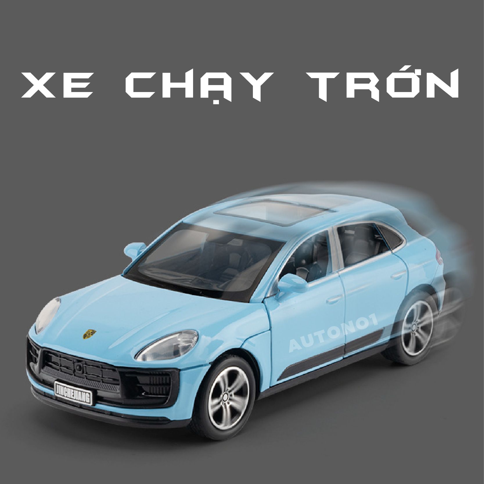 Mô hình Porsche Macan full open - có đèn - âm thanh tỉ lệ 1:32 Alloy Model OT575