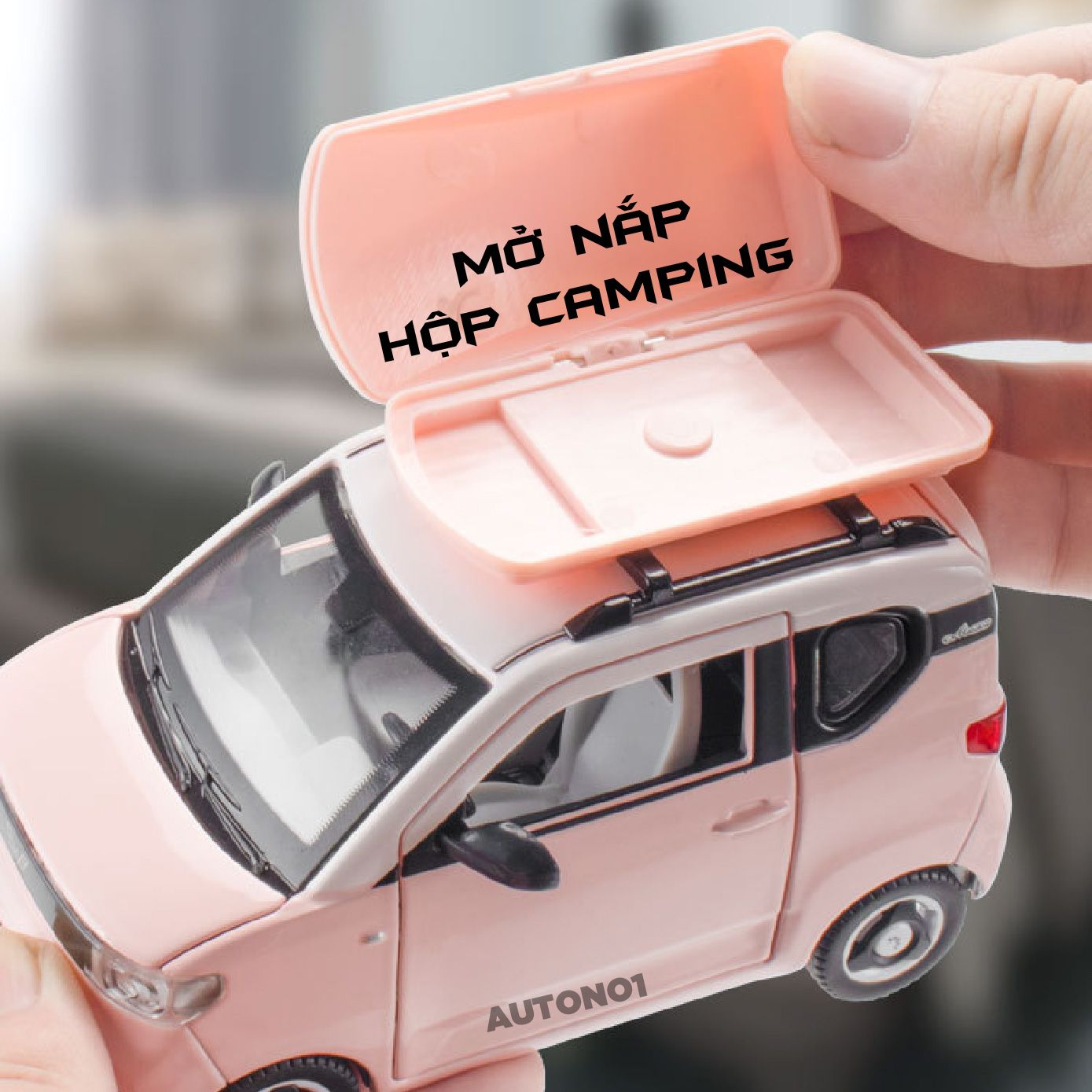 Mô hình xe Wuling Hongguang Mini EV full open - kèm phụ kiện tỉ lệ 1:24 Chezhi OT582