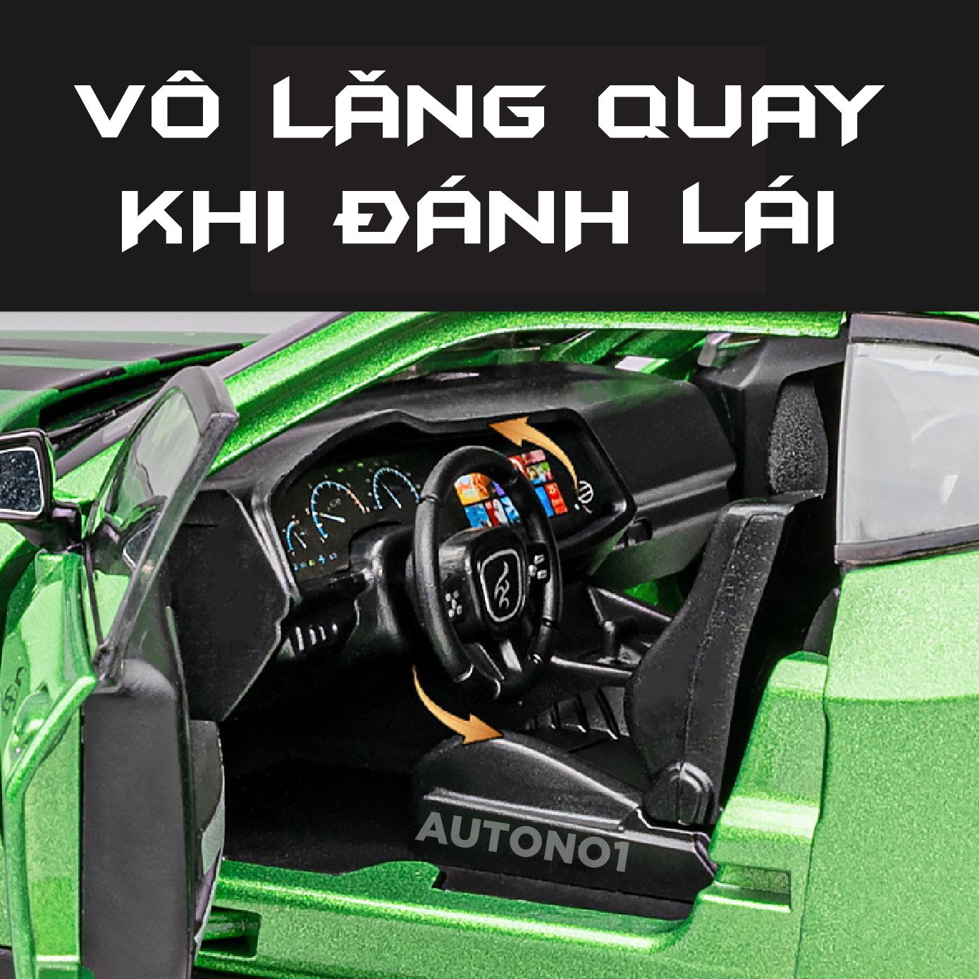 Mô hình xe Dodge Challenger Hellcat full open - có đèn - âm thanh tỉ lệ 1:22 Jiaye model OT584