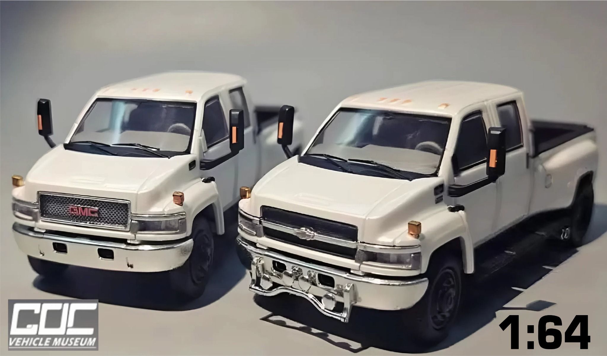 Mô hình xe bán tải pickup GMC - Chevrolet Kodiak American limited 450pcs tỉ lệ 1:64 GOC model OT64104