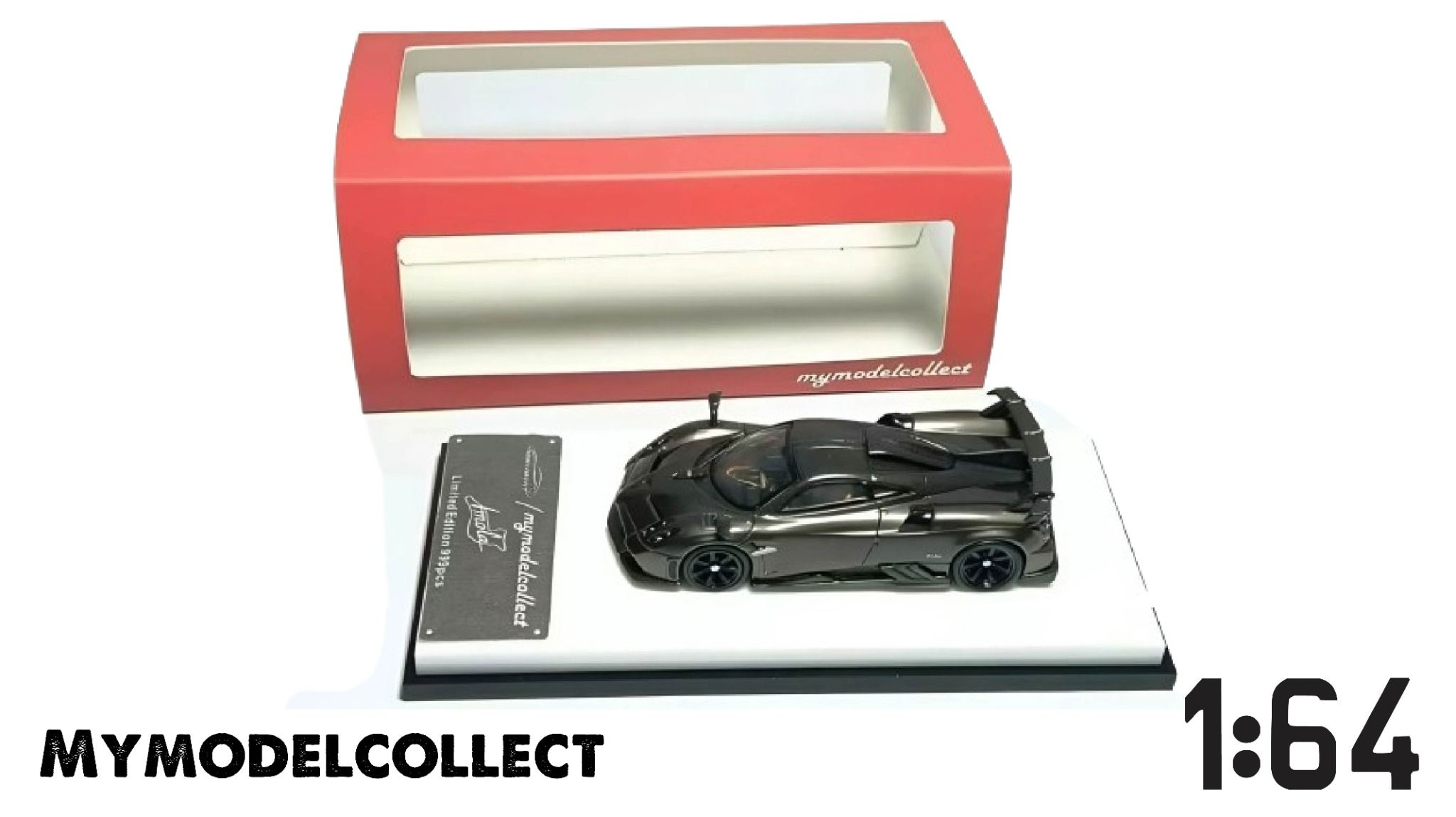 Mô hình xe Pagani Imola carbon limited 999pcs 1:64 Mymodelcollect