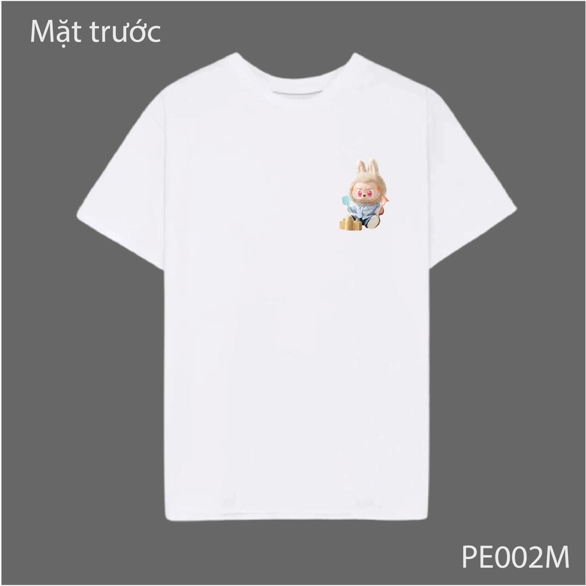 Sticker PET in chuyển nhiệt - hình ủi lên vải - nón - áo - quần Labubu Capybara Autono1 PE002