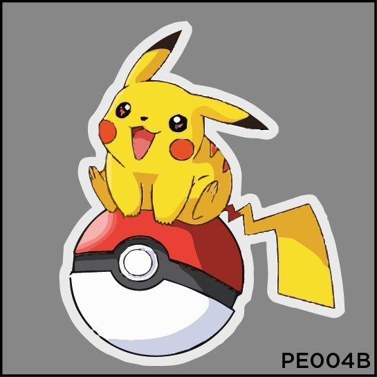 Sticker PET in chuyển nhiệt - hình ủi lên vải - nón - áo - quần phim hoạt hình - cartoon Autono1 PE004