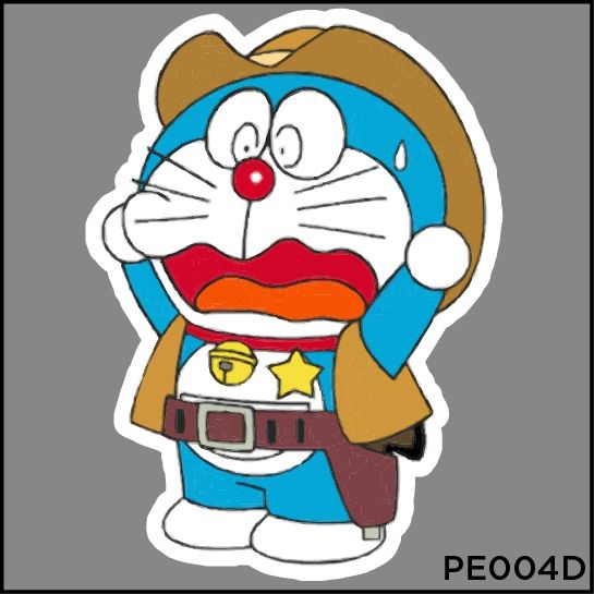Sticker PET in chuyển nhiệt - hình ủi lên vải - nón - áo - quần phim hoạt hình - cartoon Autono1 PE004