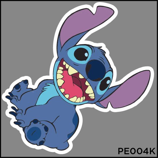 Sticker PET in chuyển nhiệt - hình ủi lên vải - nón - áo - quần phim hoạt hình - cartoon Autono1 PE004