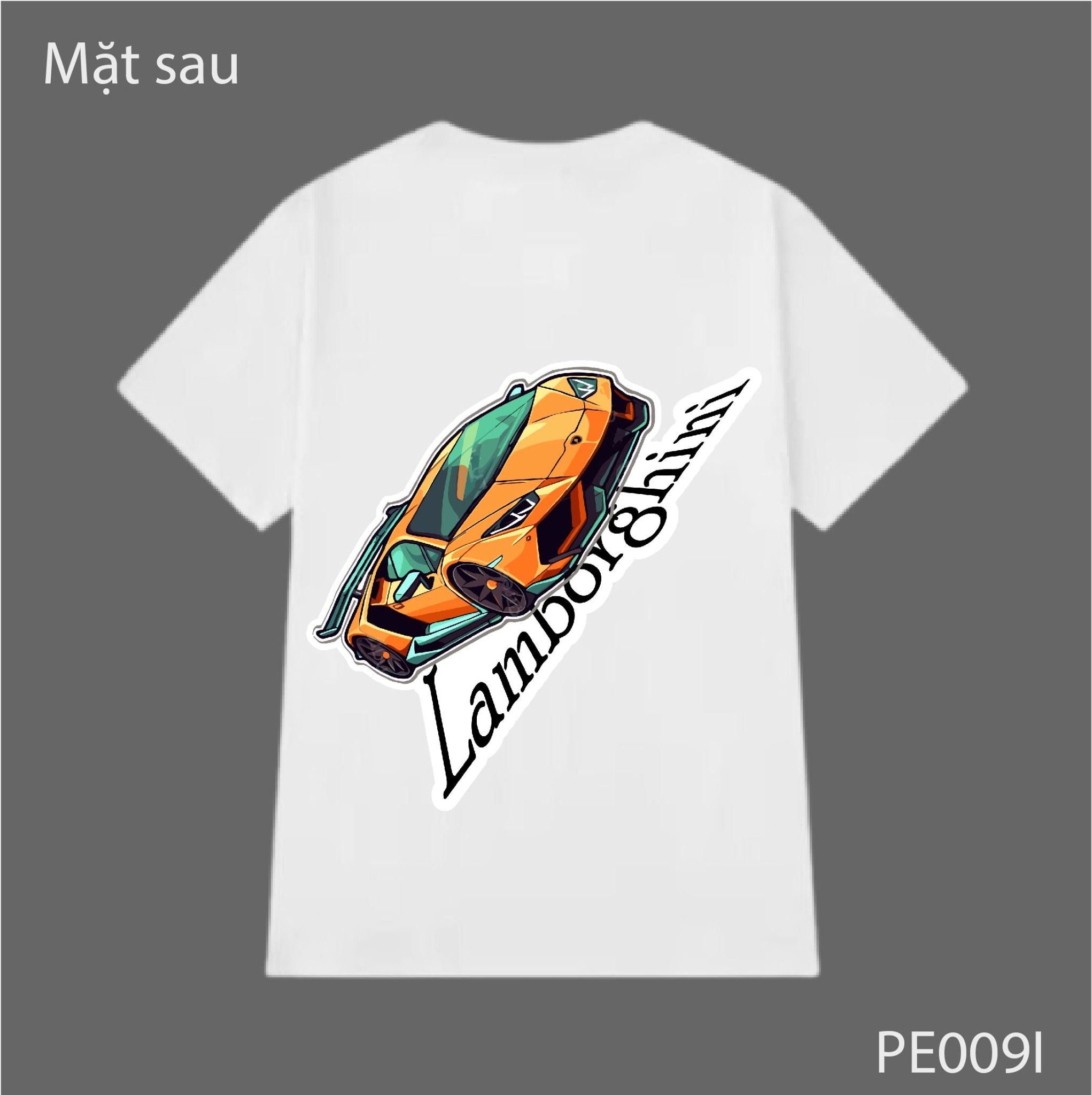 Sticker PET hãng xe in chuyển nhiệt - hình ủi lên vải - nón - áo - quần Autono1 PE009