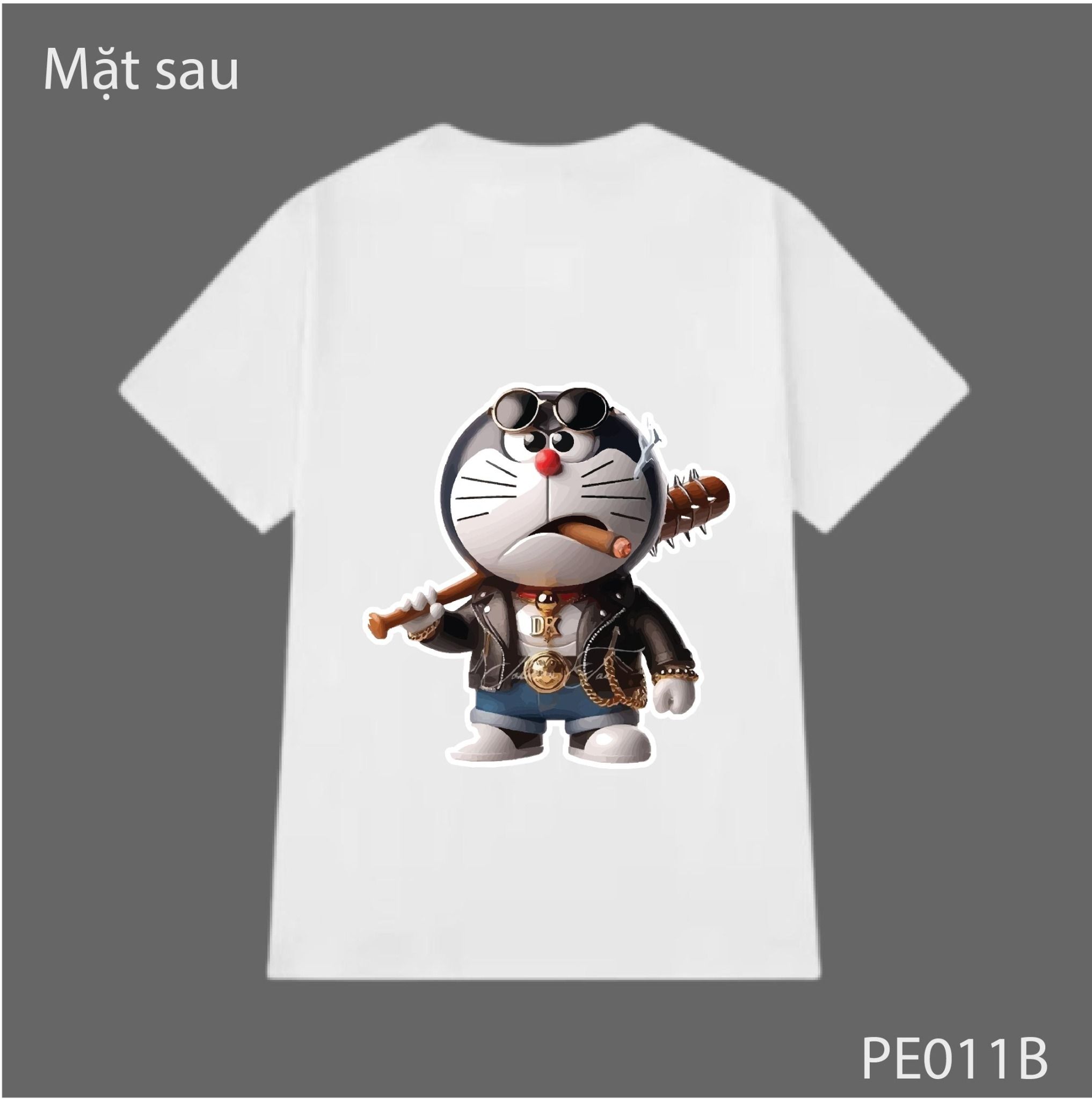 Sticker PET hoạt hình Doraemon in chuyển nhiệt - hình ủi lên vải - nón - áo - quần Autono1 PE011