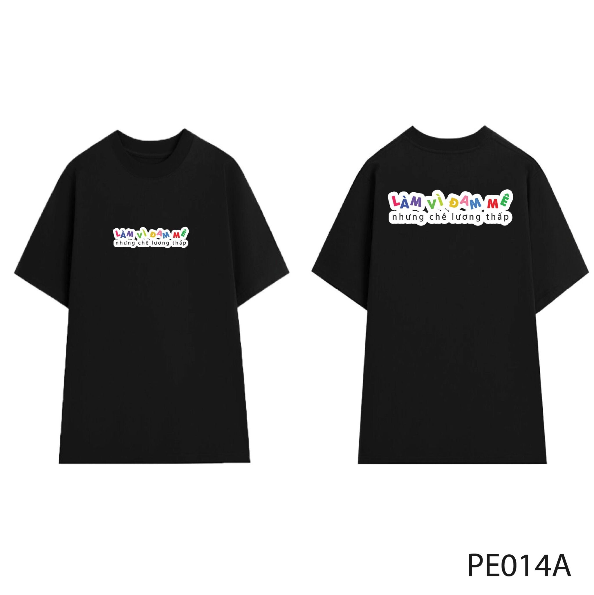 Sticker PET câu Slogan hài hước in chuyển nhiệt - hình ủi lên vải - nón - áo - quần Autono1 PE014