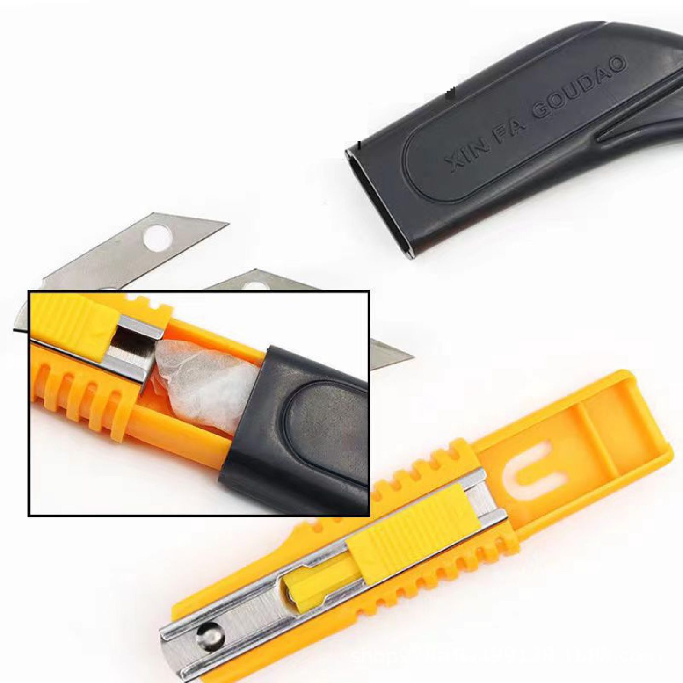Dao cắt acrylic, PVC, mica, fomex chuyên dụng XINFA lưỡi dao dạng móc PK498