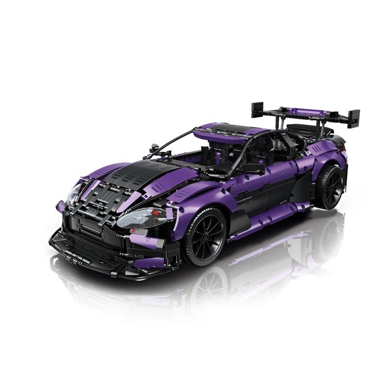  Mô hình xe ô tô lắp ghép Aston Martin Vantage GT3 1266 pcs tỉ lệ 1:14 Kago Blocks LG020 