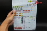  Decal nước Honda Redbull HRC 77 62221b 1:8 DC140 