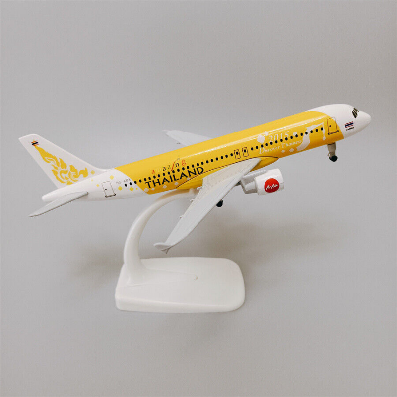 Mô hình máy bay Thai Lan Amazing 2015 Airbus A320 20cm MB20024