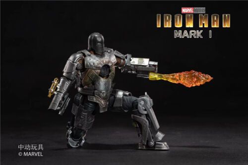  Mô hình nhân vật Marvel Iron man người sắt MK1 Mark I SHF tỉ lệ 1:10 18CM ZD Toys FG262 