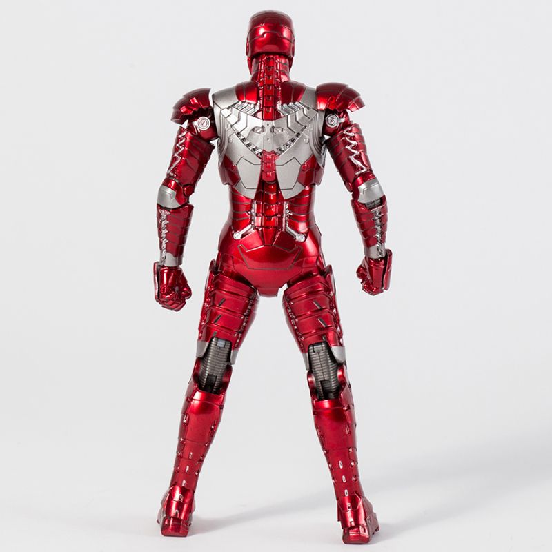  Mô hình nhân vật Marvel Iron man người sắt MK5 Mark V SHF tỉ lệ 1:10 18CM ZD Toys FG262 