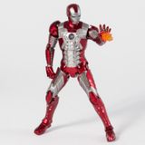  Mô hình nhân vật Marvel Iron man người sắt MK5 Mark V SHF tỉ lệ 1:10 18CM ZD Toys FG262 