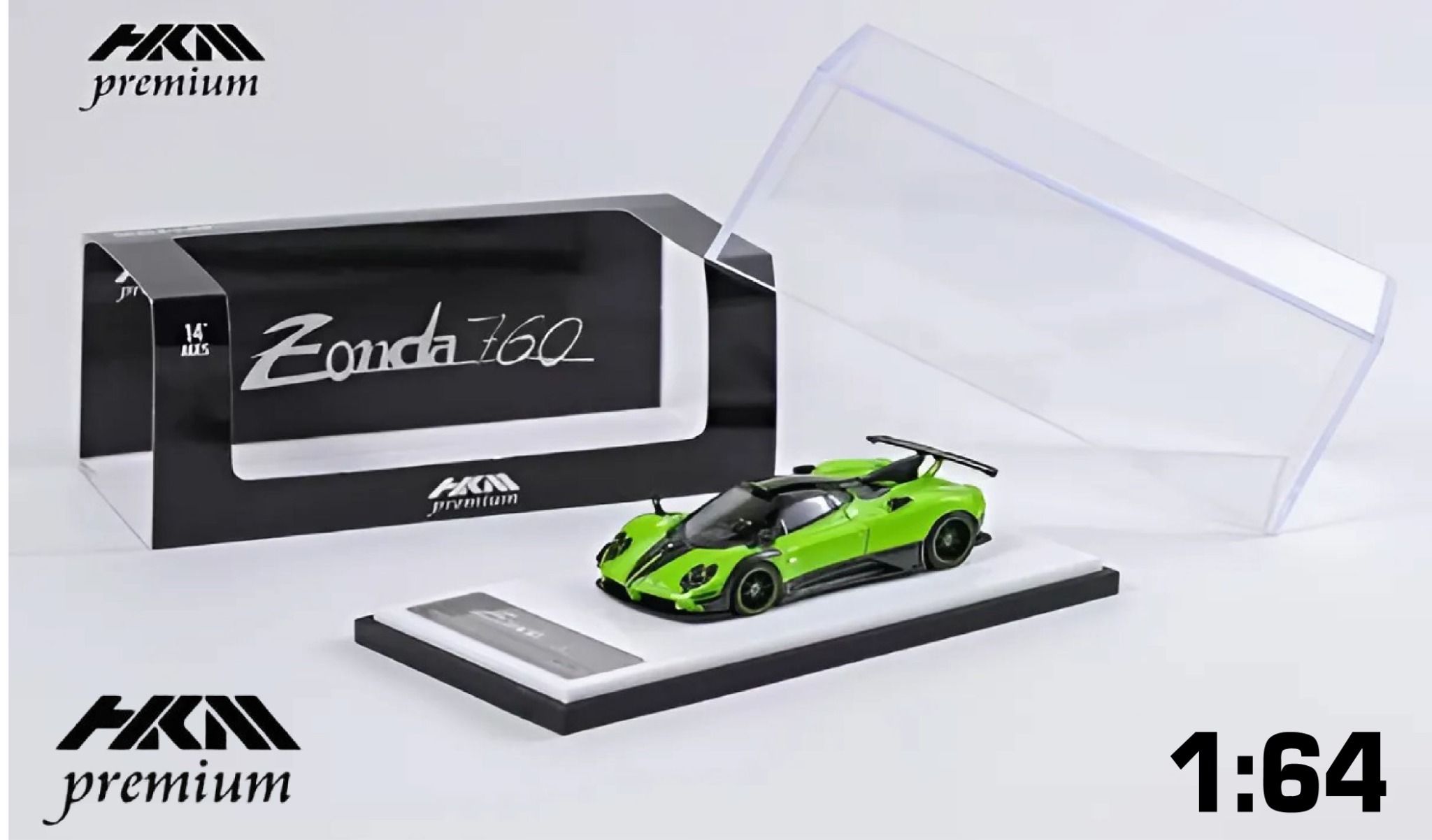 Mô hình xe Pagani Zonda 760 Berlinetta 2014 Hardtop tỉ lệ 1:64 HKM OT64256
