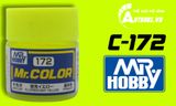  Lacquer c172 flourescent yellow sơn mô hình màu vàng neon 10ml Mr.Hobby C172 