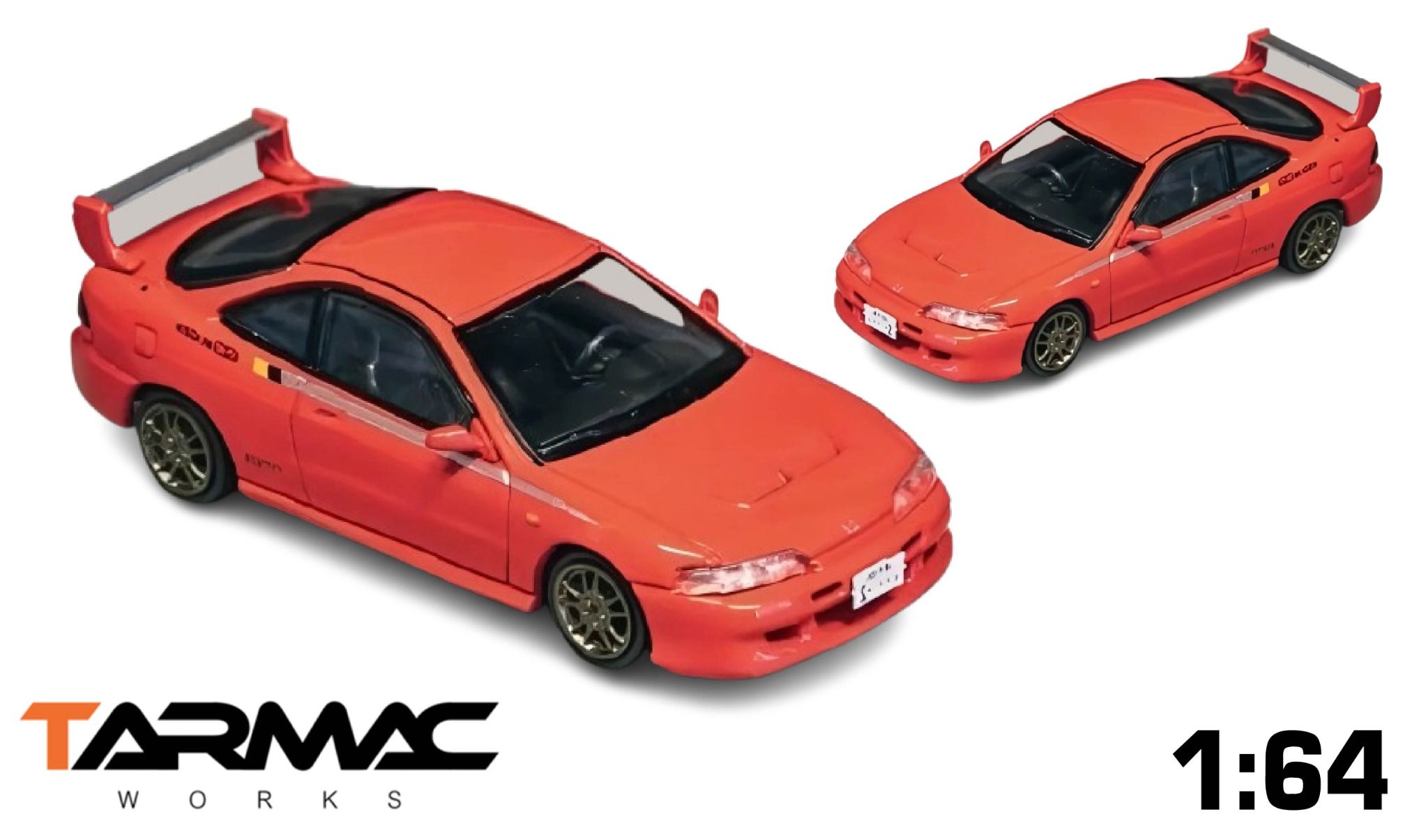 Mô hình xe Honda Mugen Integra Type-R DC2 in Milan Red tỉ lệ 1:64 Tarmac Works T64G-TL059-RE
