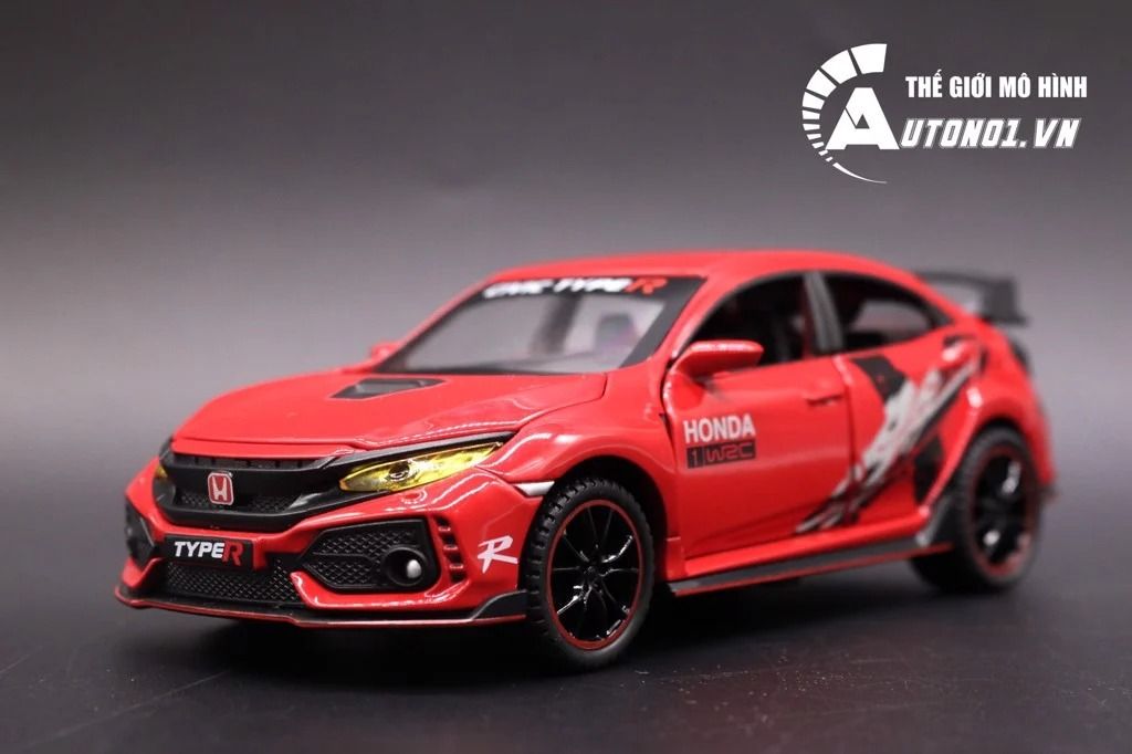  Mô hình xe Honda Civic Hatchback Limited Type R 1:32 Jiaye mode lVB32571 OT344 