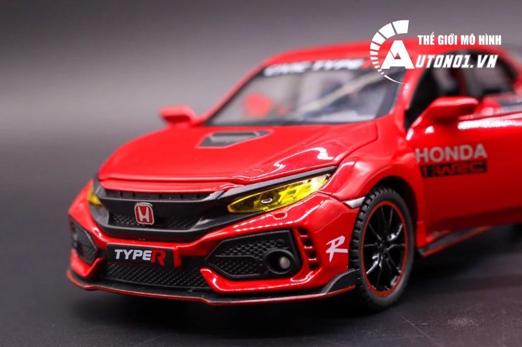 MÔ HÌNH XE HONDA CIVIC HATCHBACK LIMITED TYPE R 1:32 DOUBLE HORSES 7077