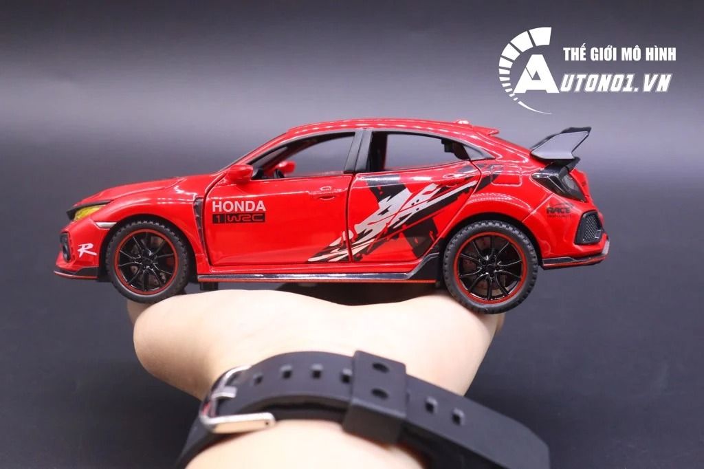  Mô hình xe Honda Civic Hatchback Limited Type R 1:32 Jiaye mode lVB32571 OT344 