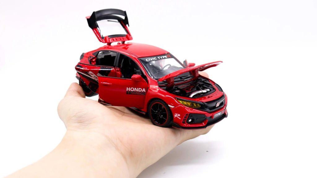 MÔ HÌNH XE HONDA CIVIC HATCHBACK LIMITED TYPE R 1:32 DOUBLE HORSES 7077