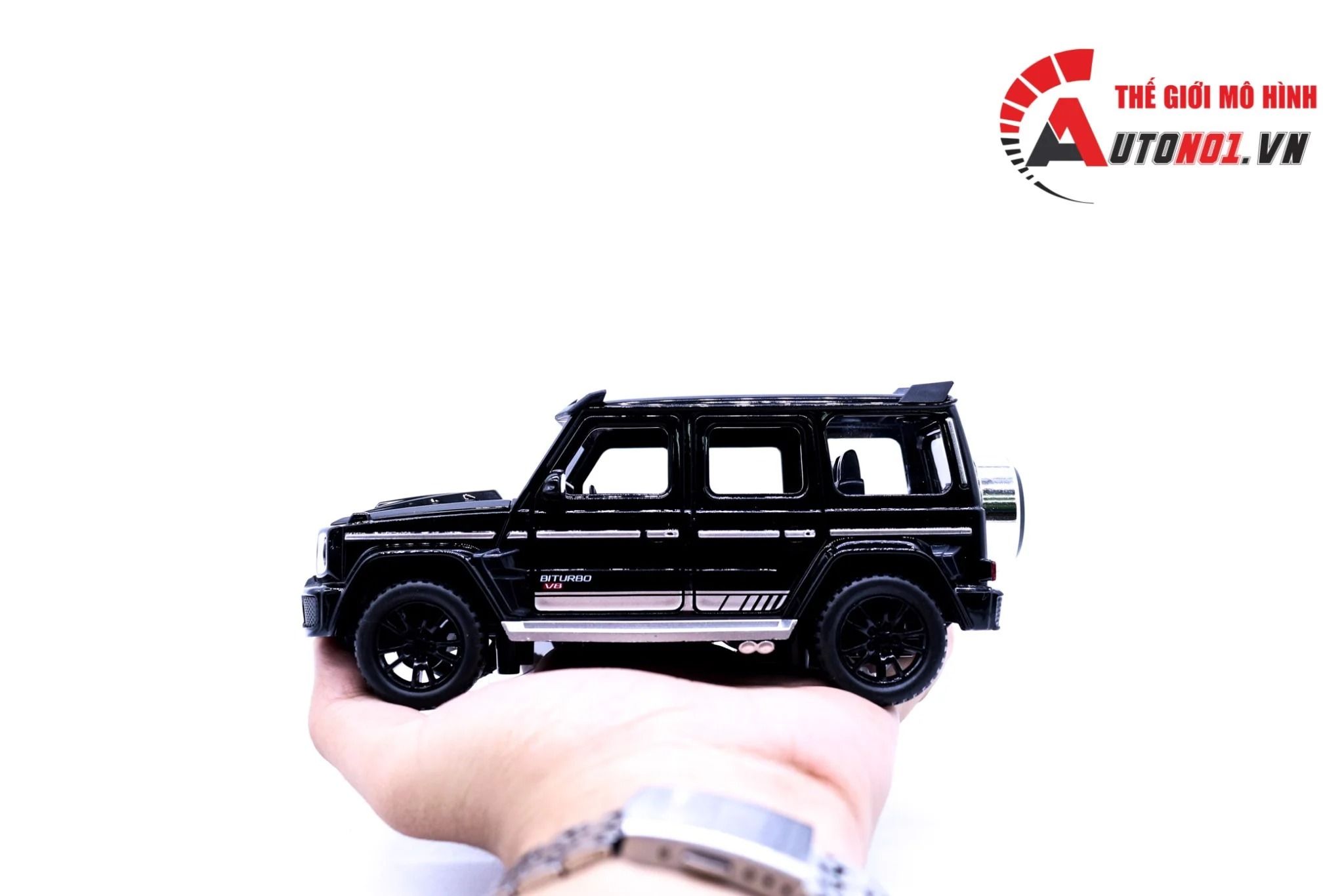  Mô hình xe Mercedes-benz Brabus G700 tỉ lệ 1:32 JIiaye model VB32523 3680 