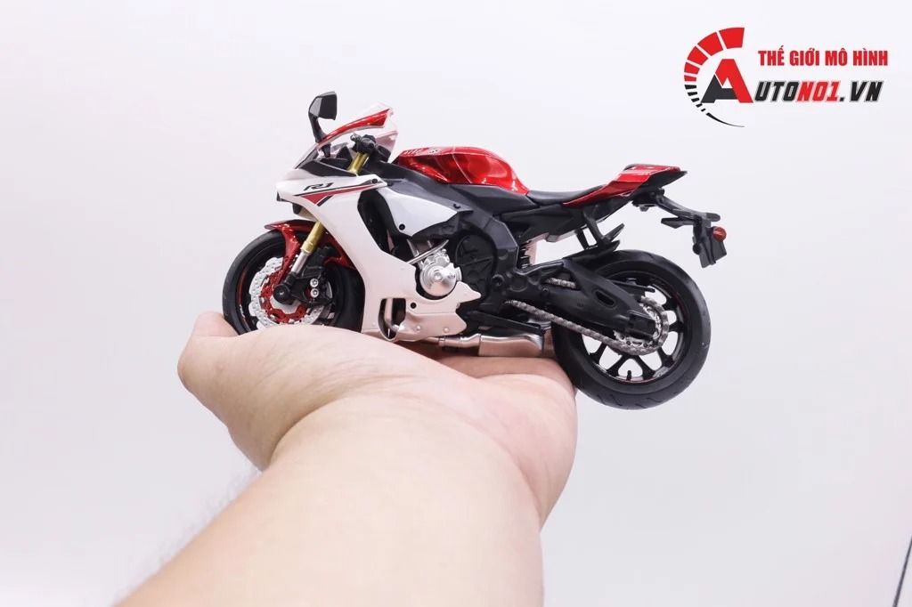 Mô hình xe Yamaha Yzf R1 tỉ lệ 1:12 MSZ MT092