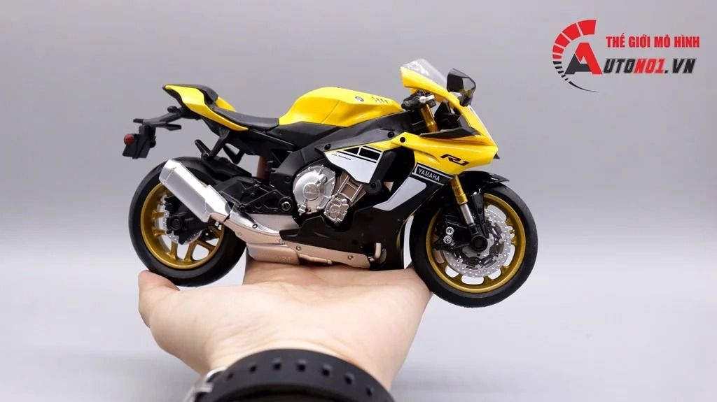 Mô hình xe Yamaha Yzf R1 tỉ lệ 1:12 MSZ MT092