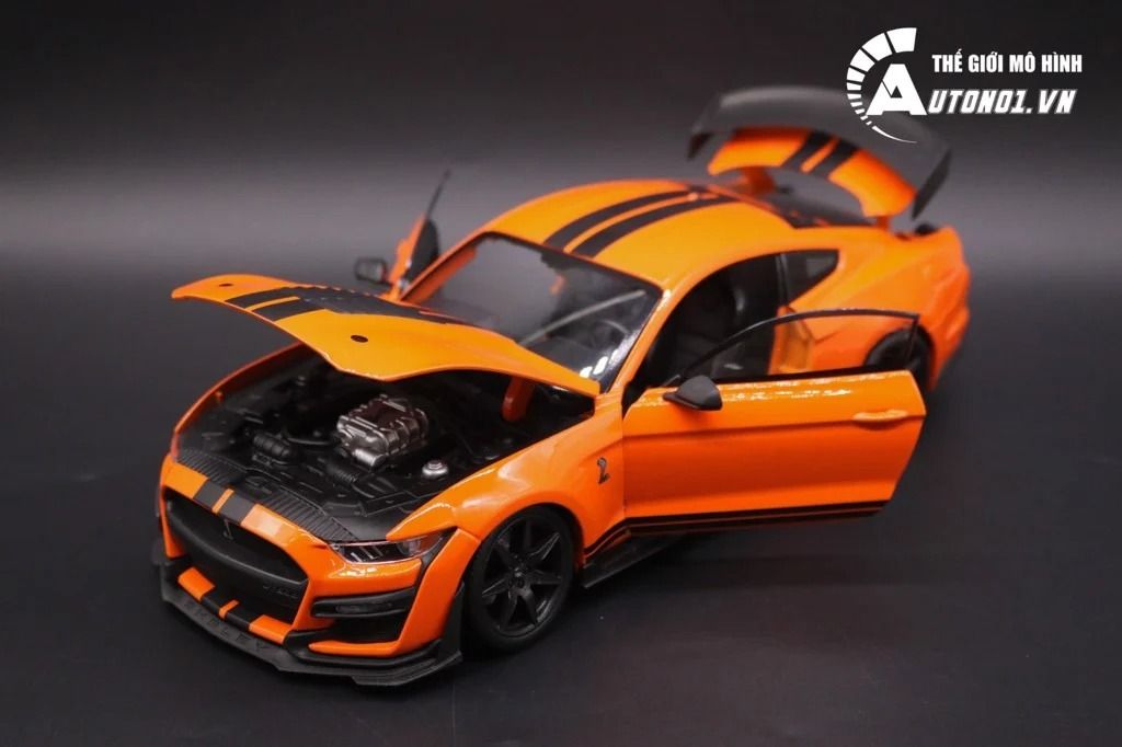 MÔ HÌNH XE FORD MUSTANG SHELBY COBRA GT500 1:18 MAISTO 7030